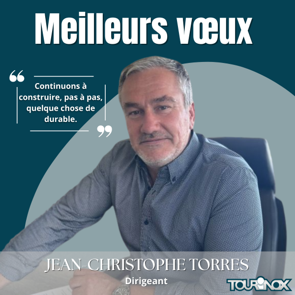 Meilleurs vœux 2026 ! - Tourinox